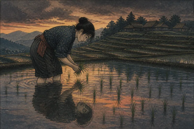 田植えのイメージ挿絵