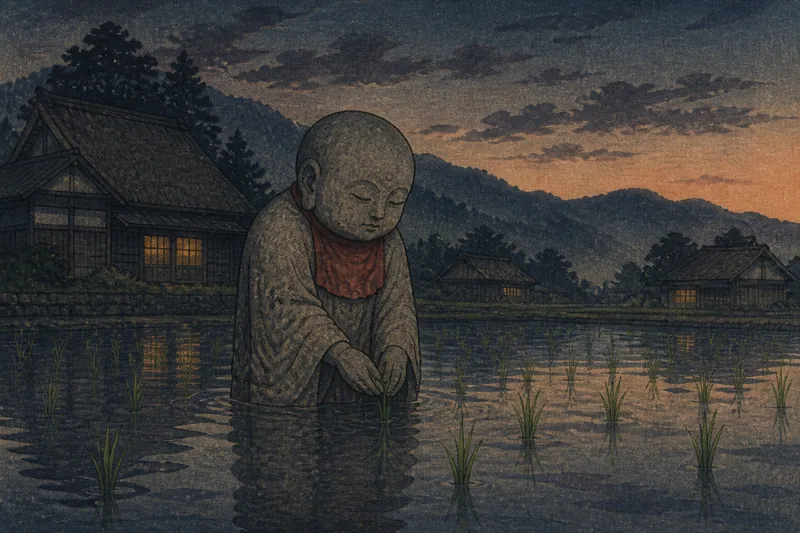 田植地蔵のイメージ挿絵