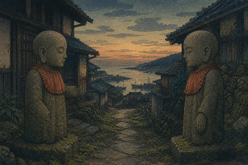 手なし地蔵のイメージ挿絵