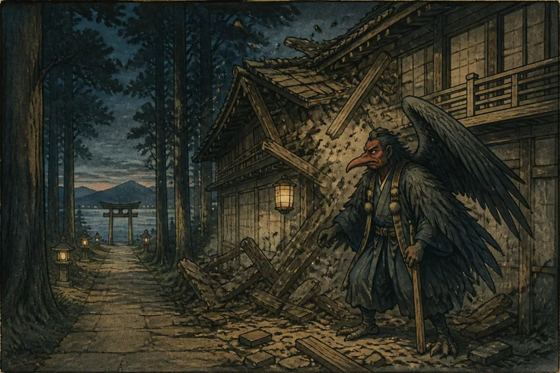 天狗傾倒のイメージ挿絵