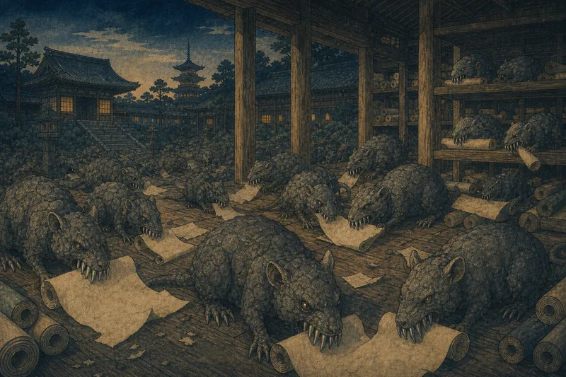 鉄鼠のイメージ挿絵