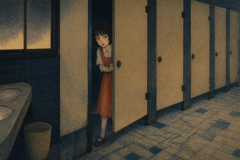 トイレの花子さんのイメージ挿絵