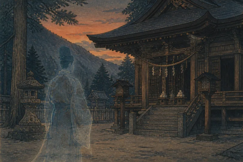 遠山様の祟りのイメージ挿絵