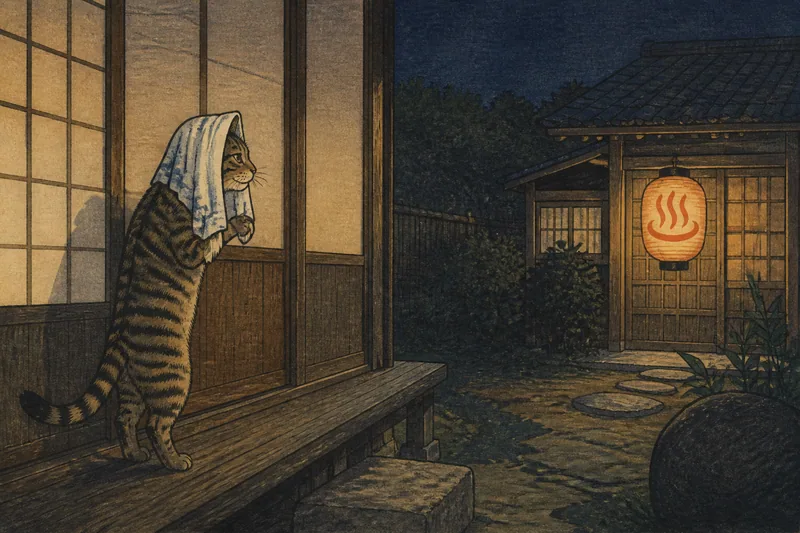 虎毛猫のイメージ挿絵