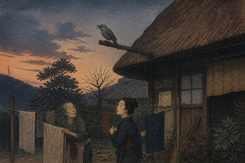 鳥の知らせのイメージ挿絵
