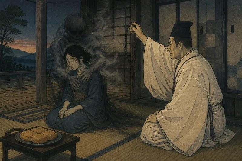 松本の油揚げで祈る憑き物落としのイメージ挿絵