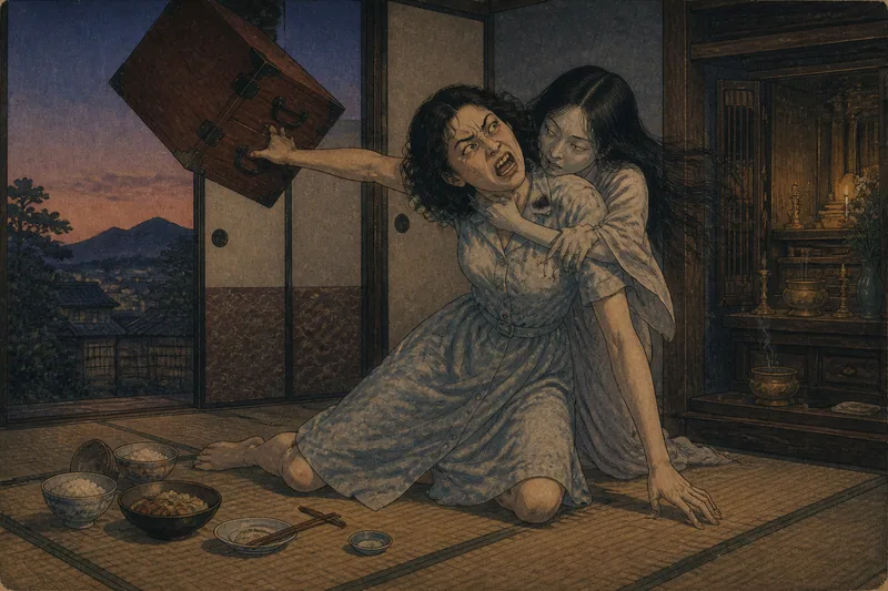 憑物のイメージ挿絵