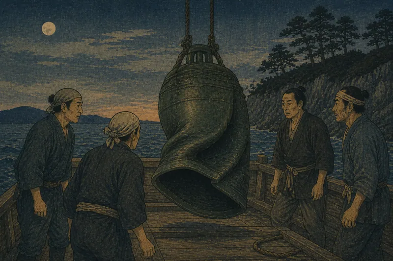 鹿島灘の変形釣鐘のイメージ挿絵