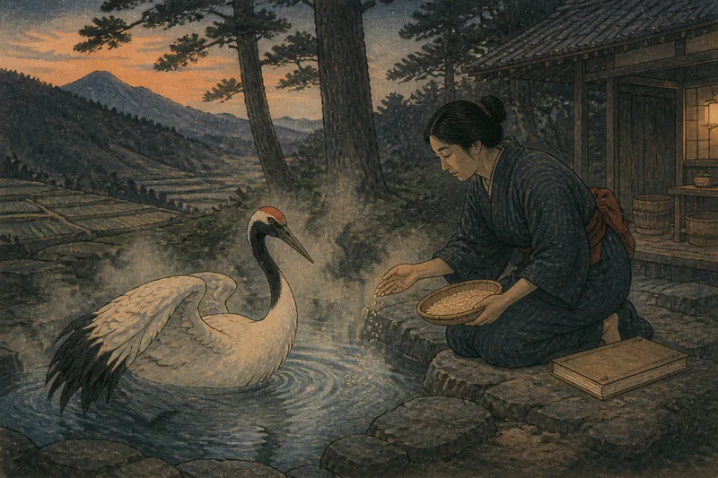 鶴の湯のイメージ挿絵