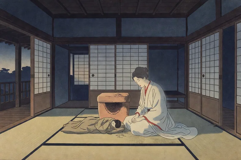 愛川の産神の一週間のイメージ挿絵