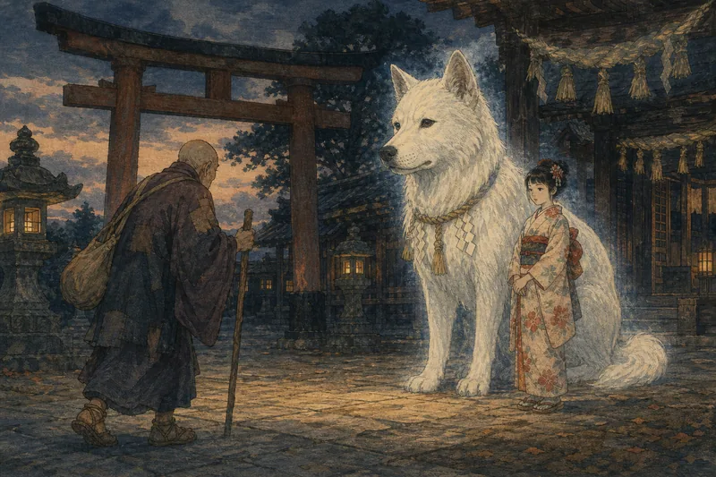 磐田の悉平太郎の妖怪退治のイメージ挿絵