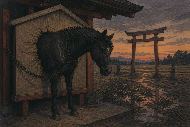 馬のイメージ挿絵