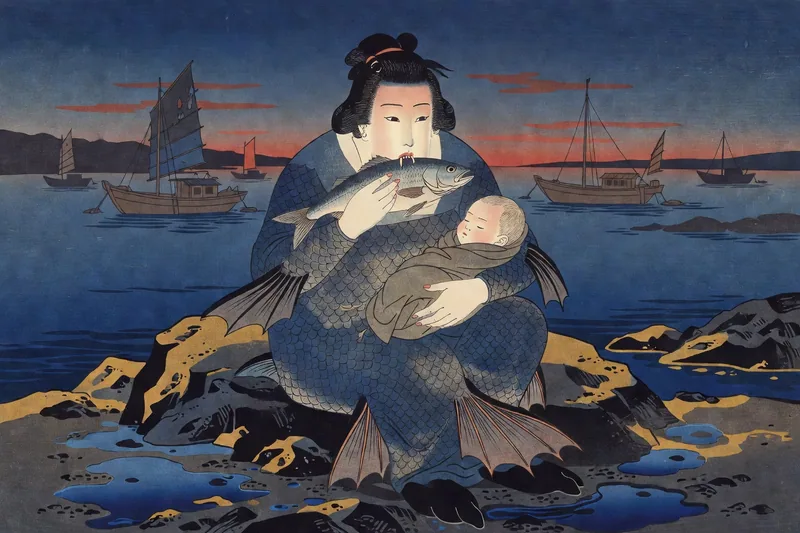 海女房のイメージ挿絵
