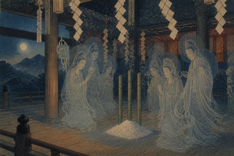 運命の神様のイメージ挿絵