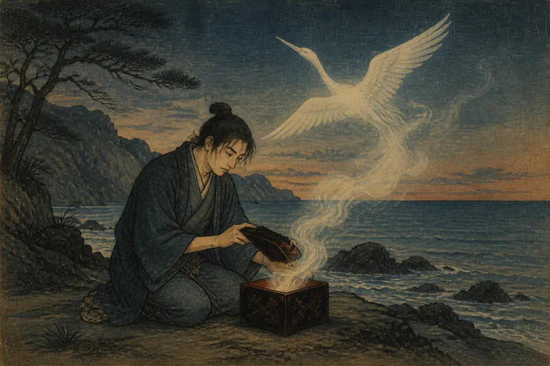 浦島太郎のイメージ挿絵