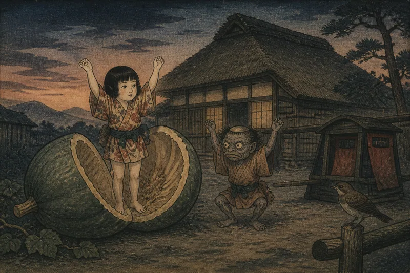 瓜子姫子のイメージ挿絵