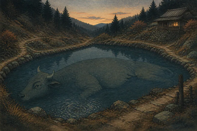 ウシ池のイメージ挿絵