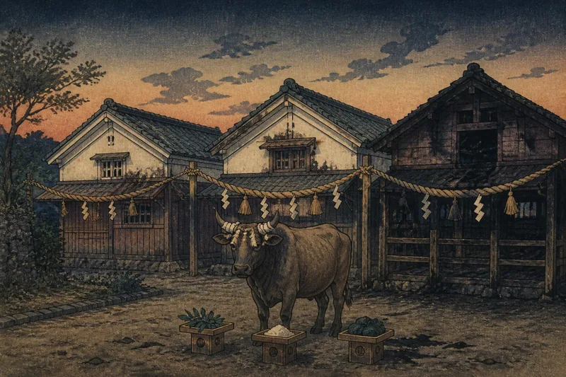 牛神の祟りのイメージ挿絵