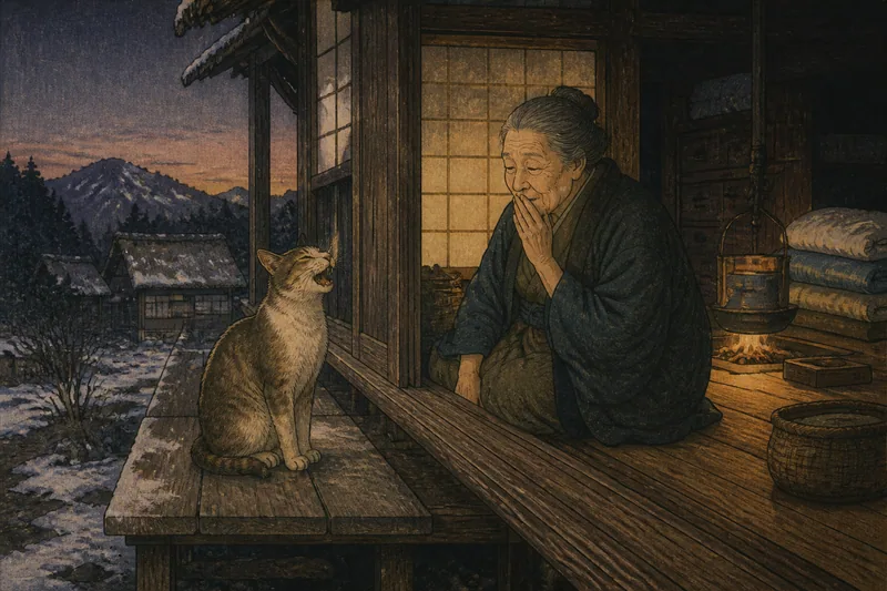 うたう古猫のイメージ挿絵