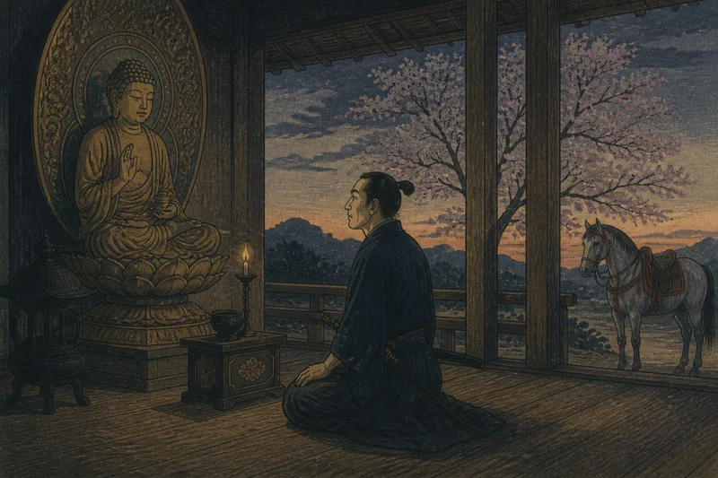 瑠璃寺の薬師如来のイメージ挿絵
