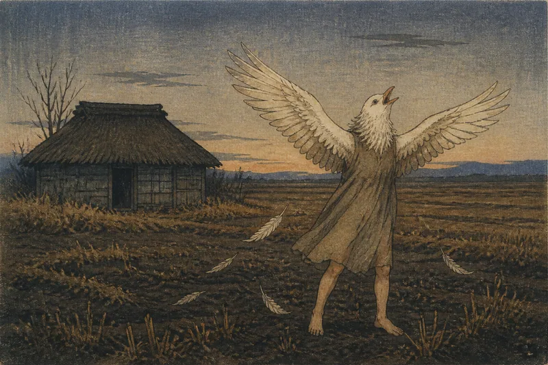 テテコケの山鳩のイメージ挿絵