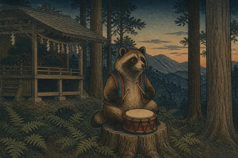 山ばやしのイメージ挿絵