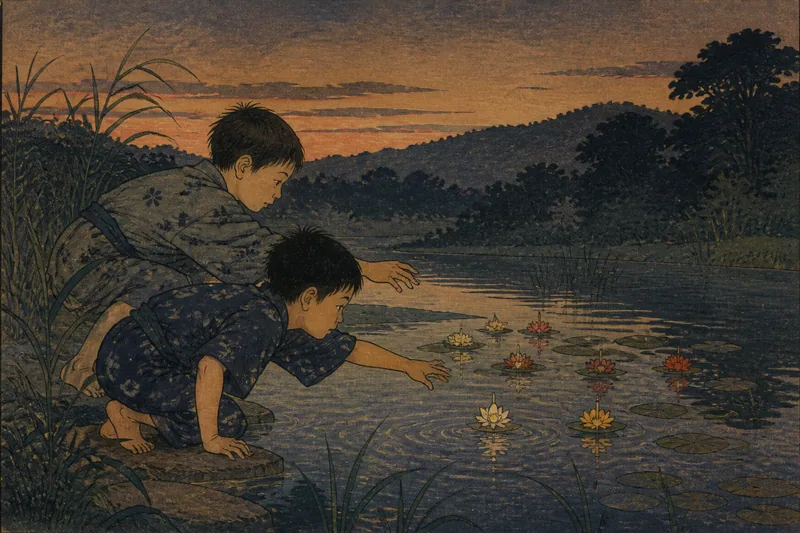 山田池のイメージ挿絵