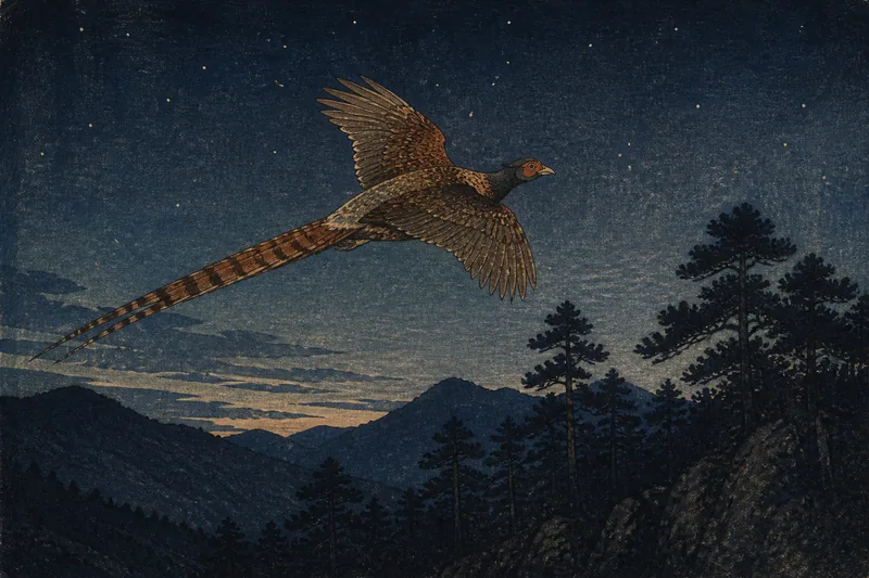 山鳥のイメージ挿絵