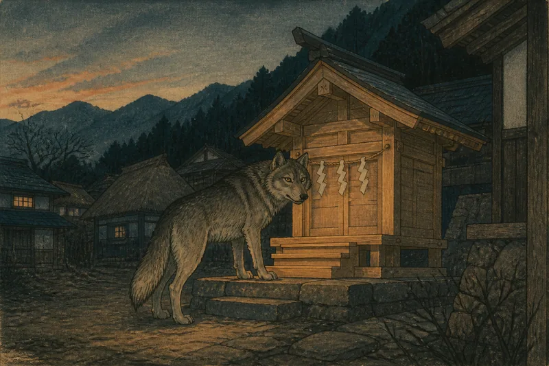 山神の祠のイメージ挿絵