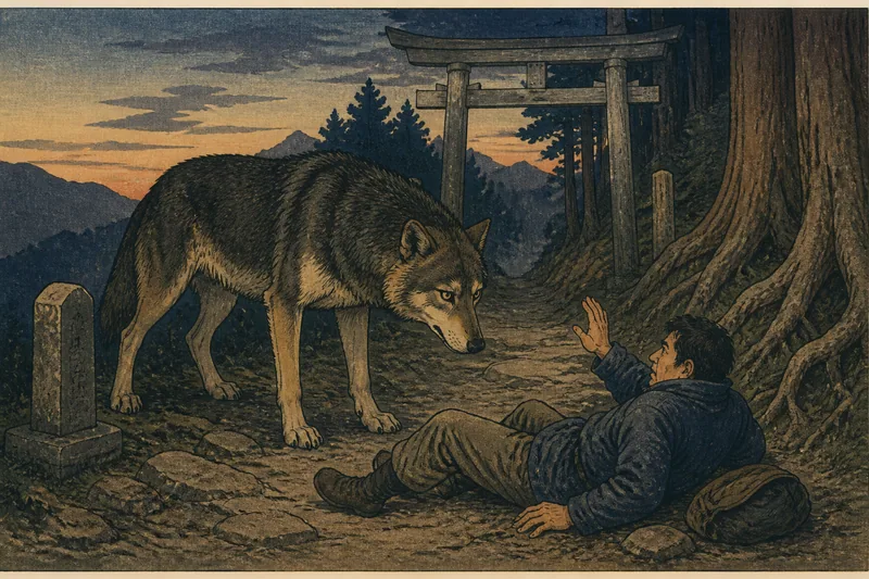 山犬狼のイメージ挿絵