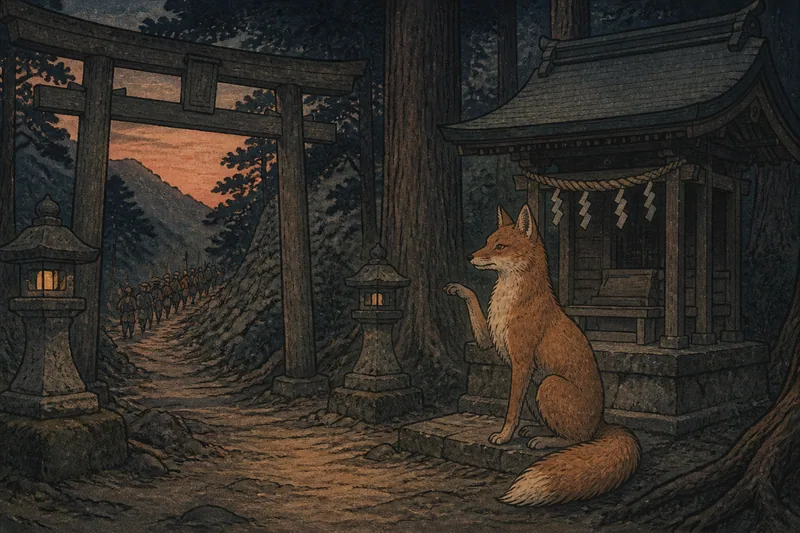 山村稲荷のイメージ挿絵