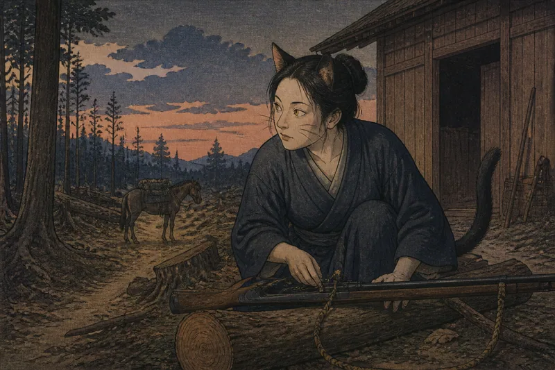 山猫の棟梁のイメージ挿絵