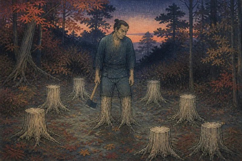 山の神のイメージ挿絵