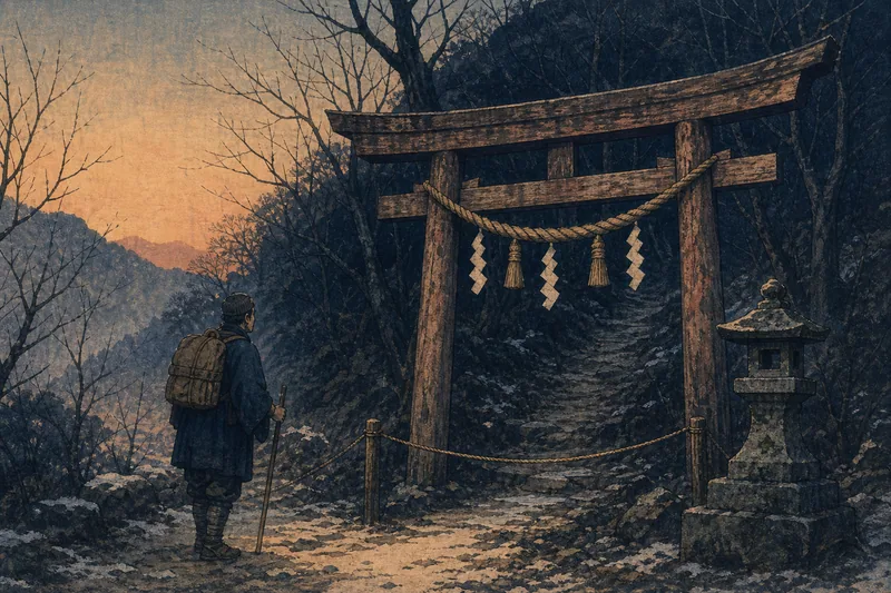 山の神のイメージ挿絵