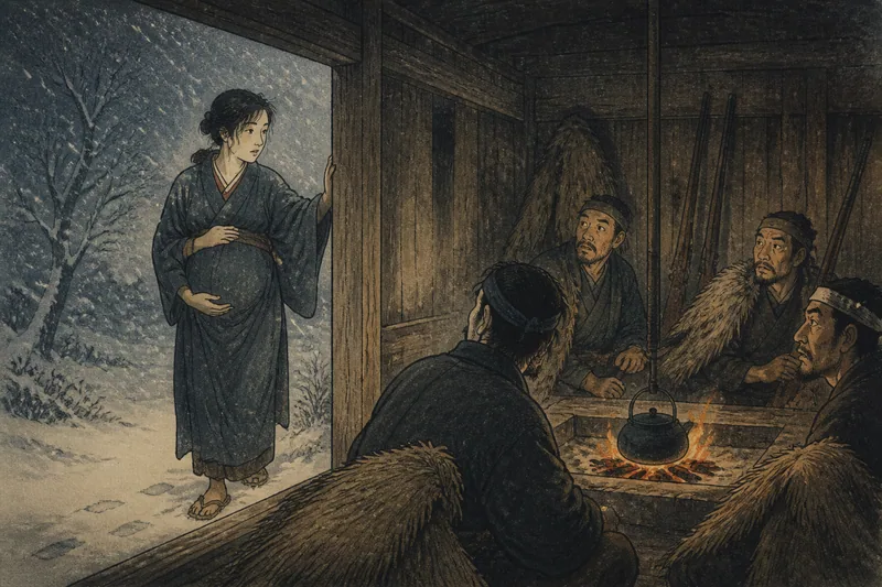 山の神のイメージ挿絵