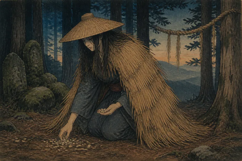 山の神のイメージ挿絵