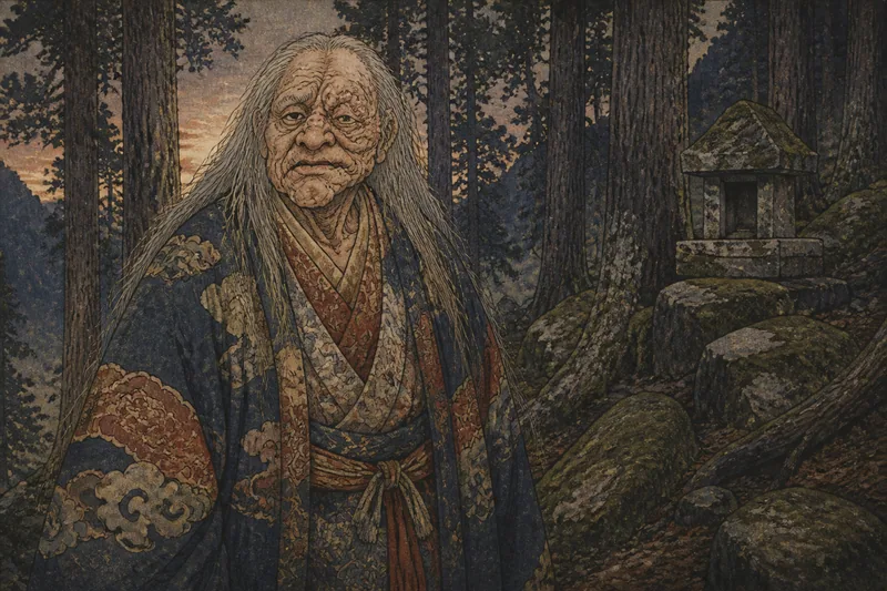 山の神のイメージ挿絵