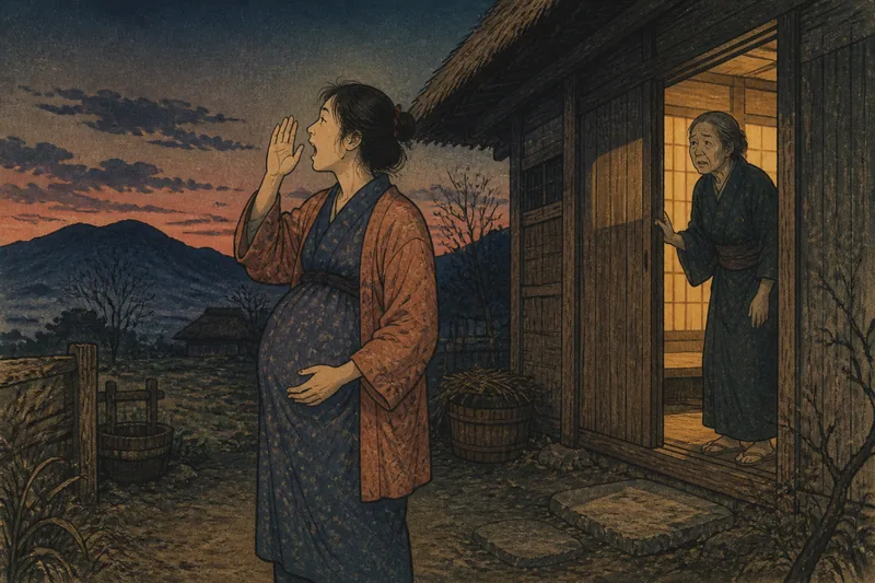 山の神のイメージ挿絵