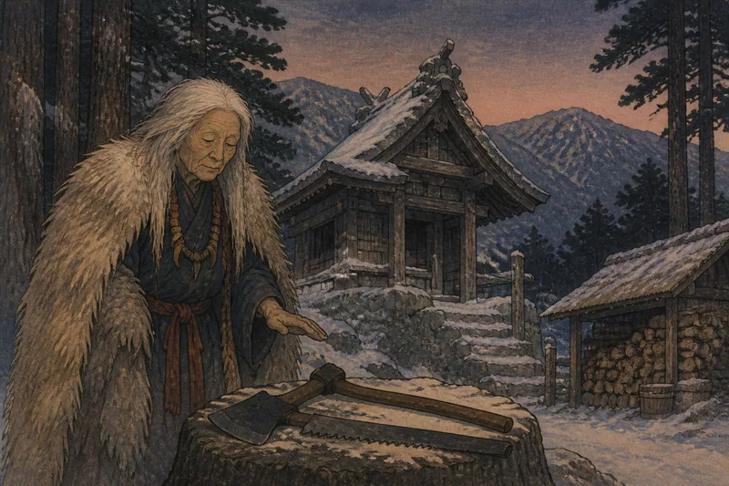 山の神様の禁忌日のイメージ挿絵