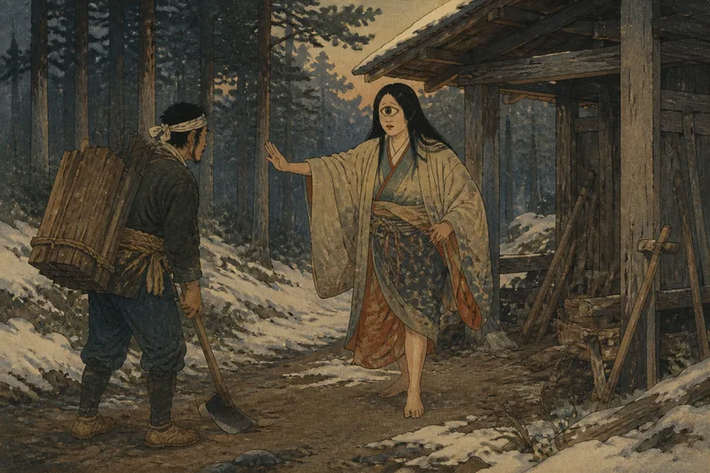 長岡の十二講前山入り禁忌のイメージ挿絵