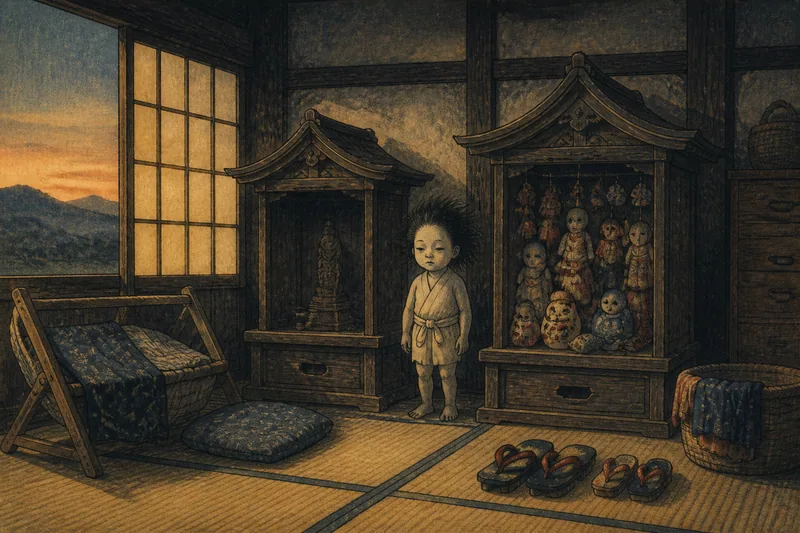佐久の子安様を分けた家のイメージ挿絵
