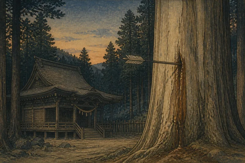 矢立木のイメージ挿絵