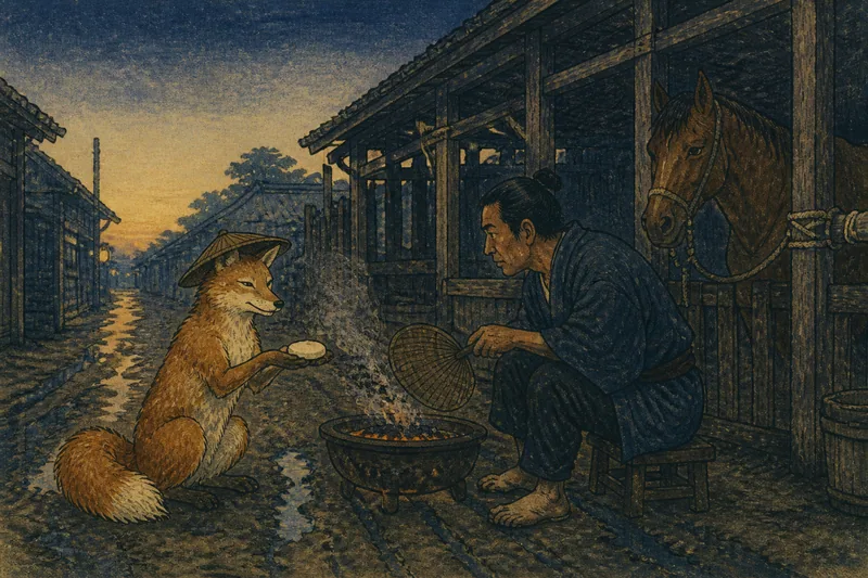 与十郎狐のイメージ挿絵