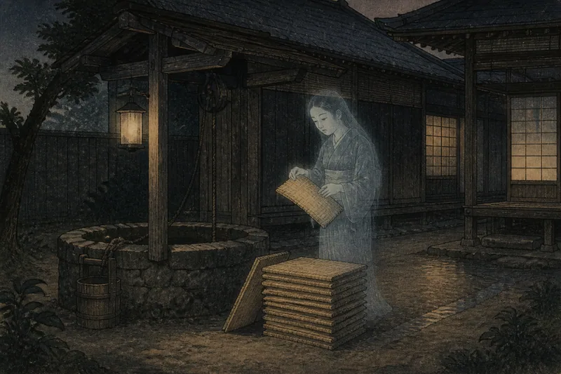 嫁の霊のイメージ挿絵