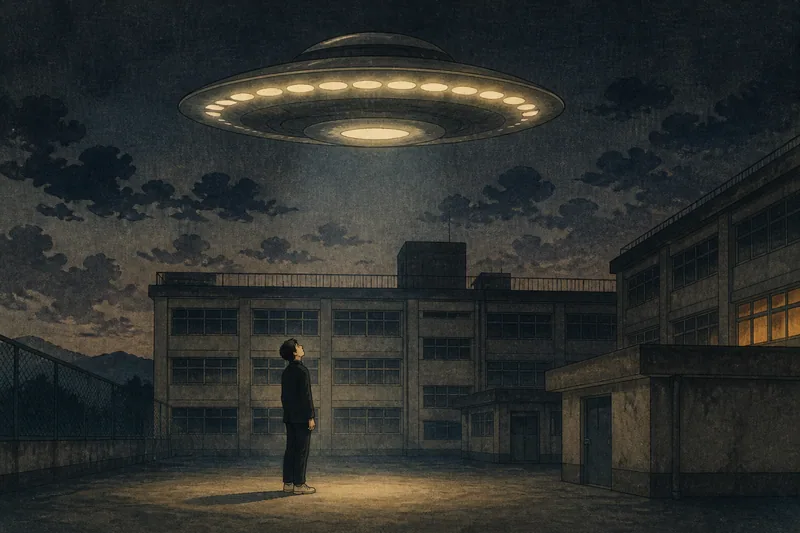 UFOのイメージ挿絵