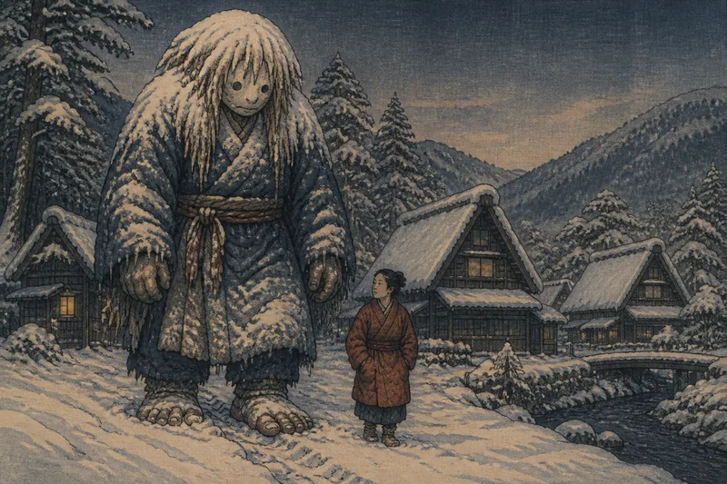 雪入道のイメージ挿絵