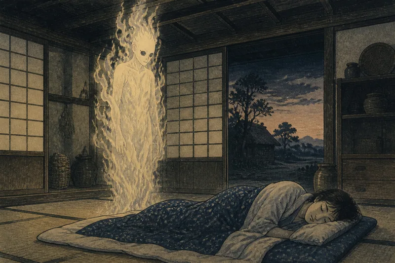 火事の夢が告げる知らせのイメージ挿絵