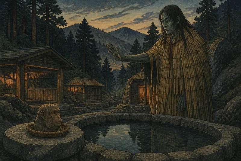 湯の神のイメージ挿絵