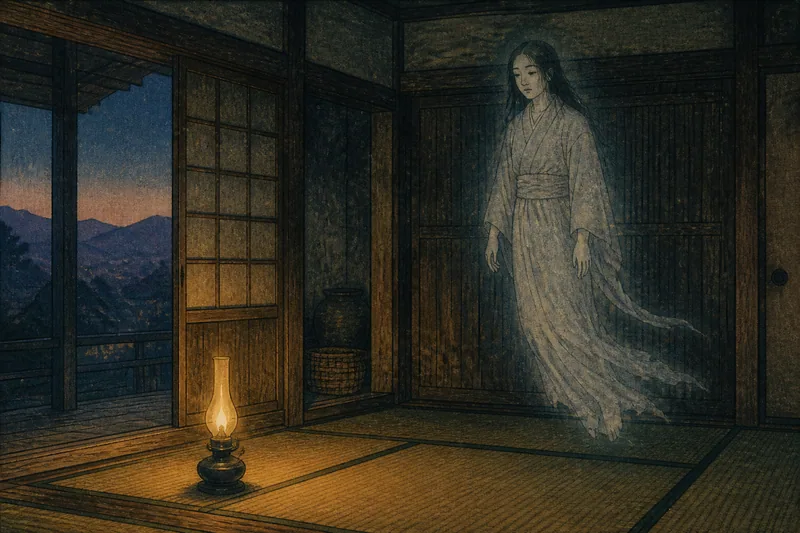 筑北の屋敷幽霊のイメージ挿絵
