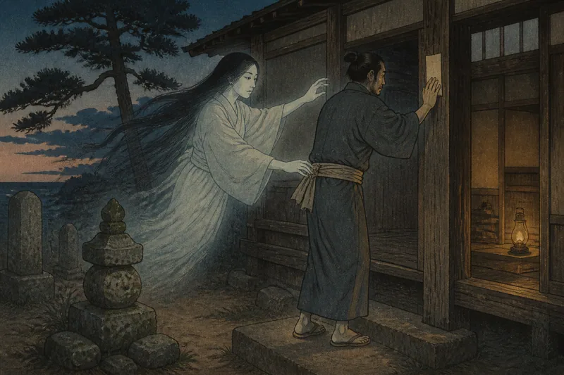 腰城の幽霊のイメージ挿絵